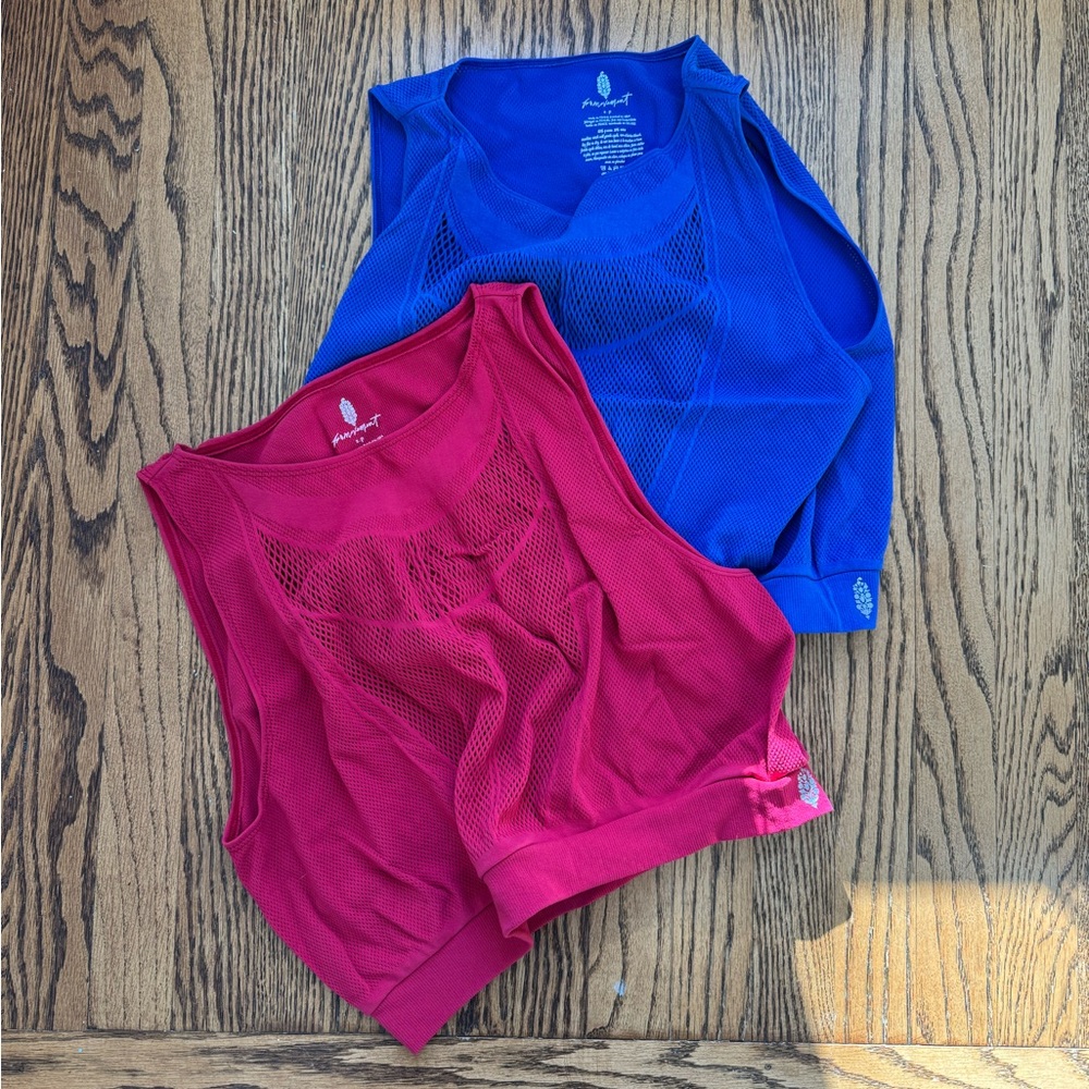Free People running through my mind workout tanks